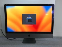 ジャンク【Apple】iMac Pro 2017 27inch 5K A1862 Xeon W-2150B メモリ128GB SSD4TB NVMe Radeon Pro Vega 64X 16GB OS13 中古Mac 液晶割れ_画像1