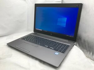 【hp】ZBook 15 G5 XEON E-2176M メモリ64GB SSD1TGB NVMe+HDD2TB NVIDIA Quadro P2000 Windows10Pro WS 15.6inch 4K 中古ノートPC