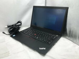 【Lenovo】ThinkPad T480s 20L8SC2T00 Core i7-8650U メモリ24GB SSD512GB NVMe WEBカメラ Windows10Pro 14inch FHD 中古ノートPC