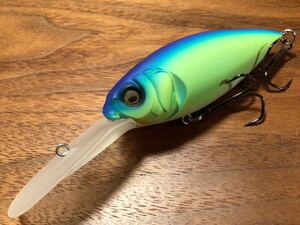 X★超美品★Megabass メガバス DEEP-X 300 ディープX 300 ディープエックス300「ブルーバックマットチャート」クランクベイト