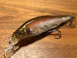 X★超美品★Megabass メガバス X-80 Trick Darter X-80トリックダーター エックスハチマル トリックダーター「ステルスワカサギ」ミノー