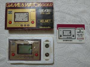 [ body beautiful goods * reverse side . possible ] nintendo Game & Watch helmet *Nintendo GAME&WATCH HELMET CN-07