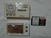 【美品】任天堂ゲームウォッチ　オイルパニック　箱説付 ★Nintendo GAME&WATCH OIL PANIC OP-51_画像1