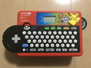 ポケモン テプラPRO [キングジム SR-PDP1 ラベルライター テープライター 本体 Pokmon Pocket Monsters ポケットモンスター 雑貨]