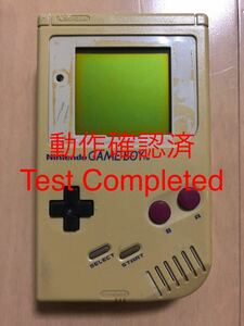 動作確認済 ゲームボーイ 初代 本体[GAME BOY GB DMG-001 任天堂 Nintendo レトロゲーム機 DMG-CPU-06 GAMEBOY ゲームボーイブロス 美品 ]