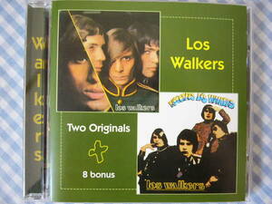 【CD】LOS WALKERS / LOS WALKERS('67)+NOSOTROS LOS WALKERS('68)+NON ALBUM SINGLES 8曲　60's Argentine Beat Psyche Band Stones Doors