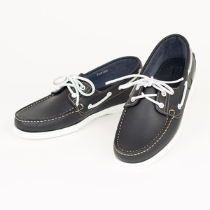 UK10【28.5cm】Paraboot/パラブーツ BARTH/MARINE BLANCHE NAVY デッキシューズ 送料無料Yahoo!かんたん決済 即決価格