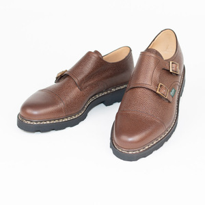 UK9.5【28.0cm】Paraboot/パラブーツ WILLIAM-MARCHE 2 NOIRE-GR EBENEダブルモンクシューズ 送料無料Yahoo!かんたん決済 即決価格