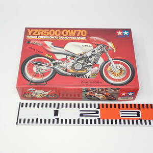  внутри пакет нераспечатанный товар Tamiya 1/12 Yamaha YZR500 OW70 Grand Prix Racer мотоцикл серии No.38