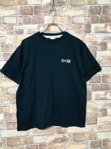 CONVERSE ALL STAR コンバースオールスター メンズ スニーカープリント 半袖Tシャツ L 黒 コットン