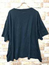 PUMA プーマ メンズ BODY WEAR 袖 ロゴプリント 半袖Tシャツ 大きいサイズ 6L 黒 コットン_画像3