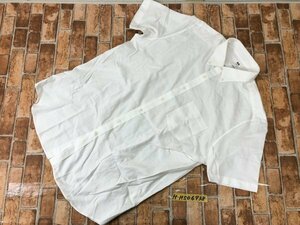 UNIQLO ユニクロ メンズ ボタンダウン スリムフィット 半袖シャツ 大きいサイズ 3XL 白 綿他