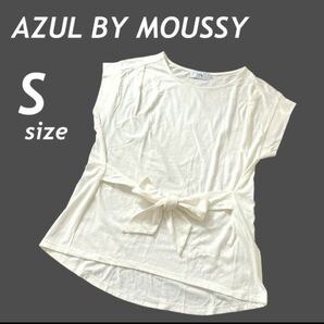 AZUL BY MOUSSY アズールバイマウジー レディース 半袖カットソー S フレンチ (i4)