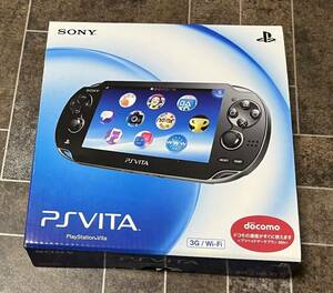 SONY ソニー　プレイステーション　ビータ　PlayStation Vita 本体　ブラック 箱説明書付き　pch 1100 美品