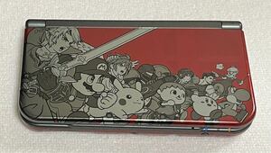  nintendo NINTENDO Nintendo 3DSLL new 3ds ll large ..s mash Brothers smabla edition body 