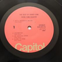 LP　国内盤　グランド・ファンク　Grand Funk　The Best Of Grand Funk　ECS-80170_画像5