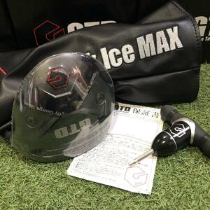 展示品　新品　GTD　ブラックアイス　THE MAX　マックス　1W　　10.5°　（可変式）　ヘッド　税込　（全国送料無料）