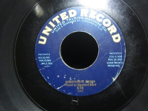 ★☆UNITED RECORD 10吋 DIRECTORATE MARCH / STAR SPANGLED BANNER 蓄音機用レコード 中古品☆★[6014] 