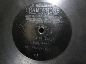 **SP record record one side record 7.Hello Ma Baby details unknown gramophone for secondhand goods **[6024]