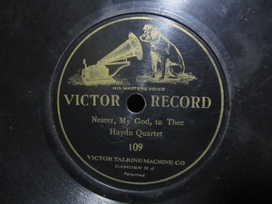 **SP record record one side record 7.Nearer, My God, to Thee gramophone for secondhand goods **[6032]