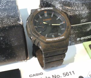 【新品未使用・正規品】G-SHOCK Gショック腕時計GA-2100FR-5AJF おしゃれなブラウン×オレンジカラー！MYSTIC FORESTシリーズ