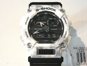 【新品未使用・正規品】G-SHOCK Gショック腕時計 GA-900GC-7ADR おしゃれな白カモフラ　メンズ CASHIO