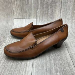 [ outlet ]PIKOLINOS pico linos* pumps * Brown * size 42(26.0cm) Spain bookbinding leather women's shoes 