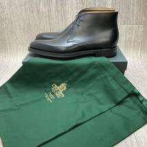 【アウトレット】CROCKETT&JONES◆TETBURY◆ブラック◆サイズ8.5(26.5cm) 紳士革靴 チャッカブーツ 英国製クロケットビジネスシューズ_画像5