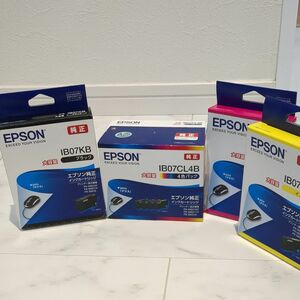 EPSON インクカートリッジ　IB07CL4B　純正品