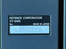 KEYENCE キーエンス VT-SW6 6chスイッチユニット_画像3