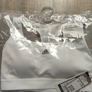  sports bra spo blaadidas medium support new goods unopened! white XL