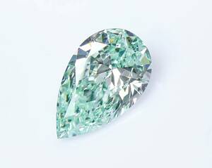 【１００円～】VS1！0.702ｃｔ 天然ダイヤ FANCY GREEN（トリート）PSカット