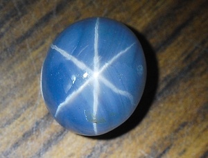 [100 jpy ~] Star clearly .. natural Star sapphire loose 7.3ct