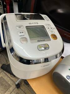 ジャンク品　ZOJIRUSHI　象印　NP-WB10　極め羽釜　1.0L　2014年製　WZプライムホワイト