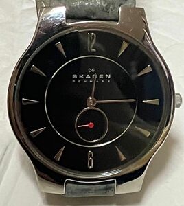 SKAGEN 433LSLB クォーツ24年５月電池交換済　稼働品