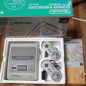  operation verification settled product number coincidence SFC Super Famicom body latter term type SHVC JPN 1 G741804 Hsu fami box instructions equipped Nintendo Nintendo 