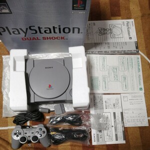  operation verification settled product number coincidence body beautiful goods PS 1 SONY PlayStation DUAL SHOCK Sony PlayStation dual shock SCPH-7000 box instructions equipped 