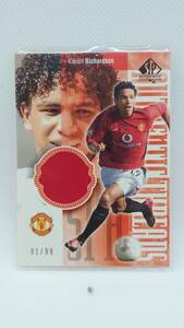 【Kieran Richardson】 UPPER DECK　MANCHESTER UNITED 2003　99枚限定　MATCH-WORN SHIRT CARD