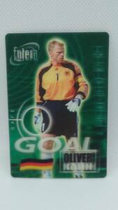 【OLIVER KAHN】 futera WORLD STARS 3D FOOTBALL CARD