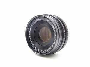 p135 MINOLTA LENS AUTO BELLOWS ROKKOR 100mm f4 USED