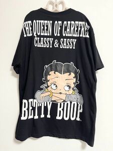 新品未使用 BettyBoop ベティ・ブープ 半袖 Tシャツ ブラック