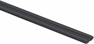 uxcell PEプラスチック溶接棒 幅5mm 厚さ2.5mm 1 M 溶接棒 プラスチック溶接ガン/グルーガン用 ブラック