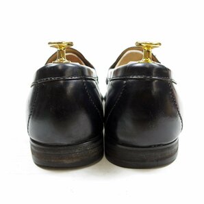 10D表記 28cm相当 COLE HAAN コールハン タッセルローファー 革靴 レザーシューズ ブラック マッケイ製法 黒2/4.5.3/P825の画像6