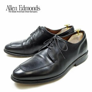 8-1/2　3E表記　Allen Edmonds Delray アレンエドモンズ デルレイ　Uチップ　ドレス　外羽根　革靴　ブラック　黒/24.5.12/U9450