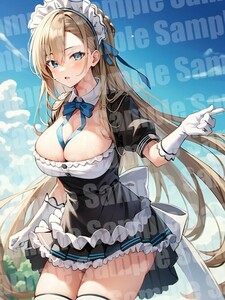 一之瀬アスナ ブルーアーカイブ A4 アート ポスター イラスト 同人 美少女 ファンアート アニメ 高品質 セクシー【a284】