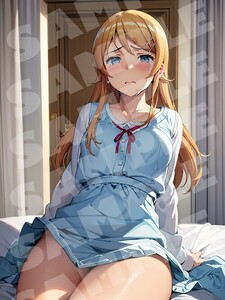 高坂桐乃 俺の妹がこんなに可愛いわけがない A4 アート ポスター イラスト 同人 美少女 ファンアート アニメ 高品質 【a1323】