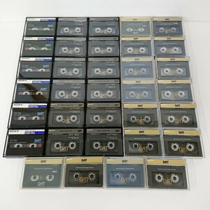 *1 jpy ~[DAT tape SONY DT-120 34ps.@ large amount ②] recording ending digital audio tape Sony 120 minute set sale music DIGITAL record 