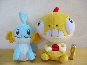 希少☆当時物 2011 ポケモンセンター 限定 ズルッグ & ミズゴロウ ぬいぐるみ 2種セット ポケットモンスター ポケモン