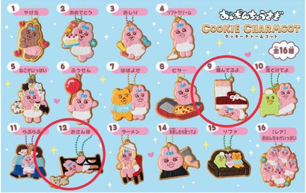 おぱんちゅうさぎ COOKIE CHARMCOT ２点セット ＋ おまけ