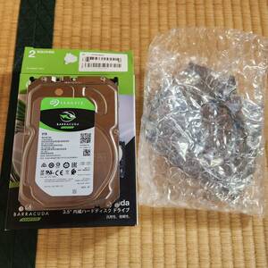 SEAGATE シーステージ DTP PC HDD増設 8TB 3.5インチ BarraCuda SATA 使用時間7221時間 箱あり